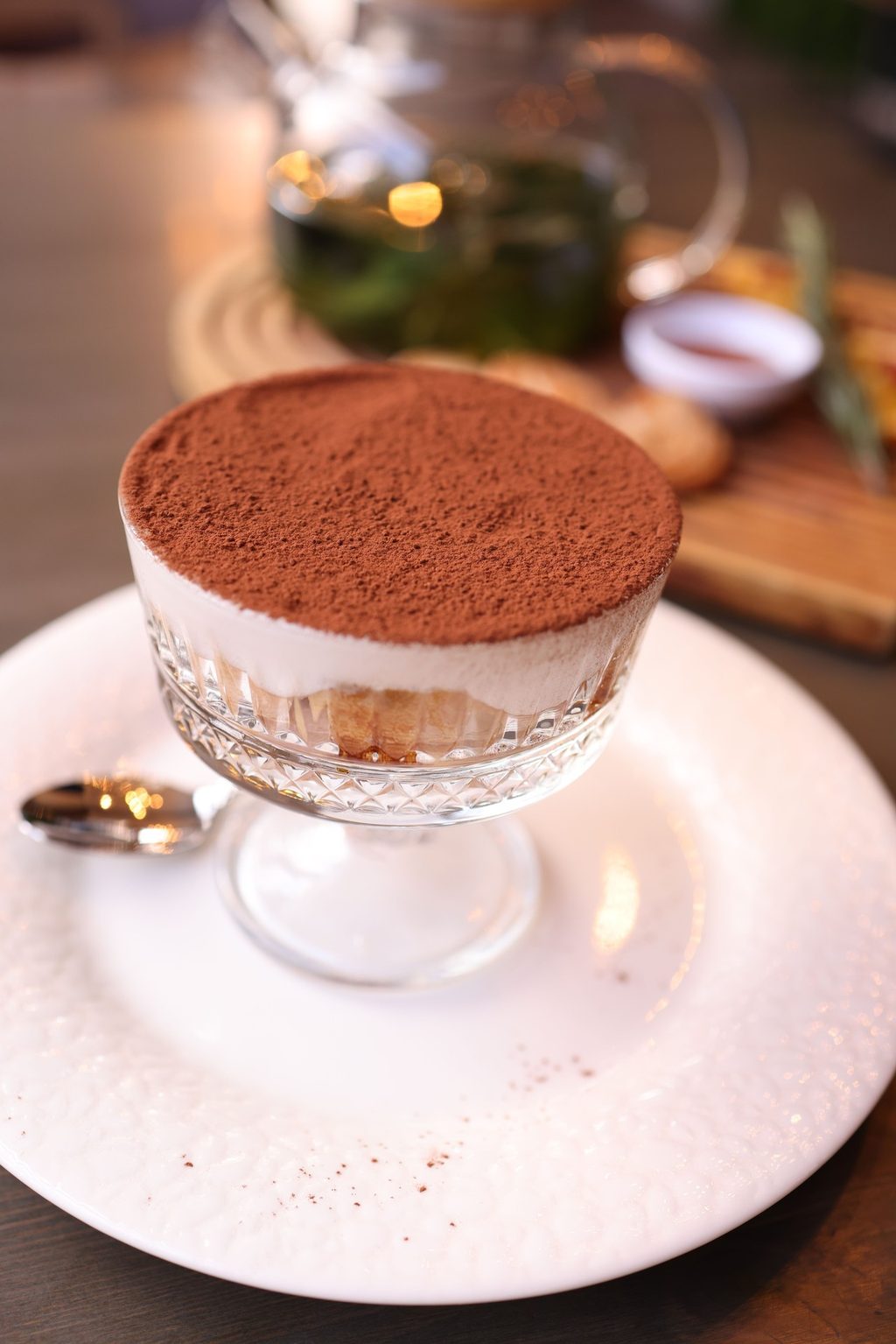 Tiramisù della Casa in einem rustikalen Glas