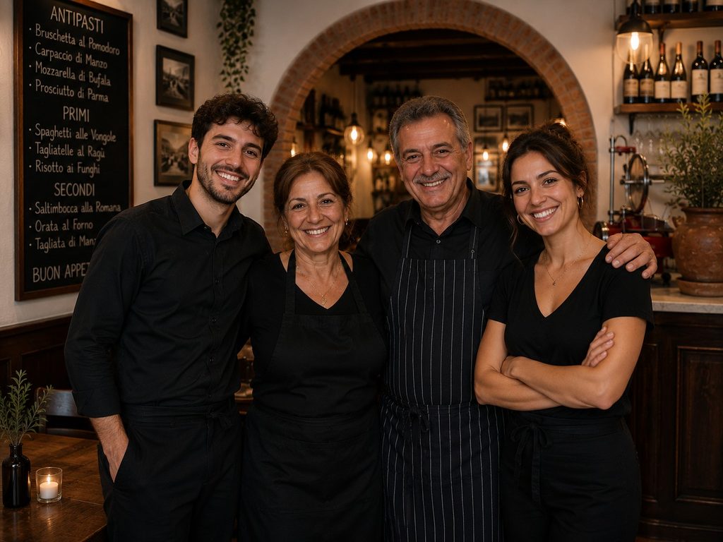 Das Team der Trattoria Bella Esempio in der Küche